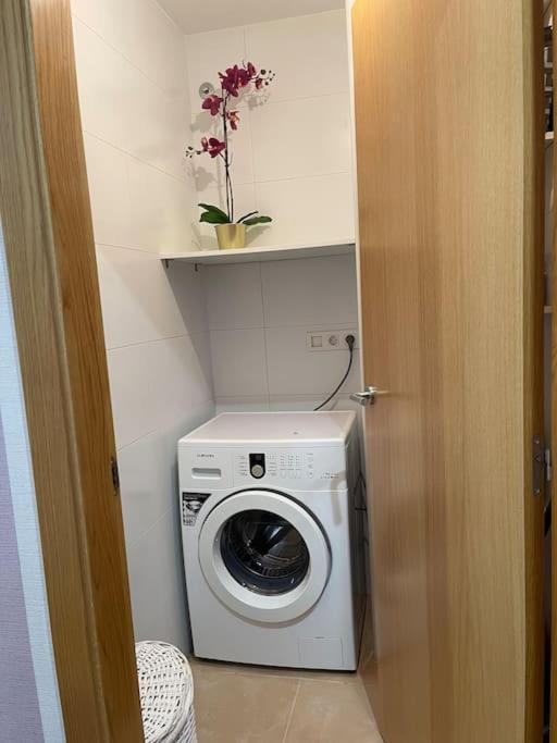 Ferienwohnung Piso Playa Aguete Seixo Exterior foto